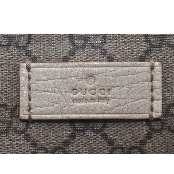 Authentic Gucci monogram canvas top handle tote bag - Picture 4 of 7